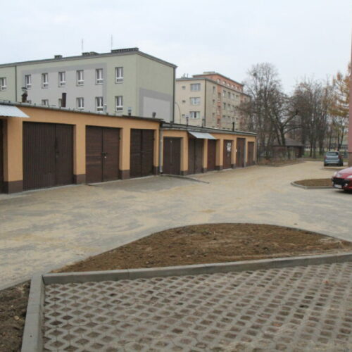 Przebudowa parkingu i drogi dojazdowej przy ul. Biernackiego